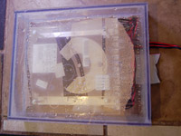 Box for hard disk drive not waterproof